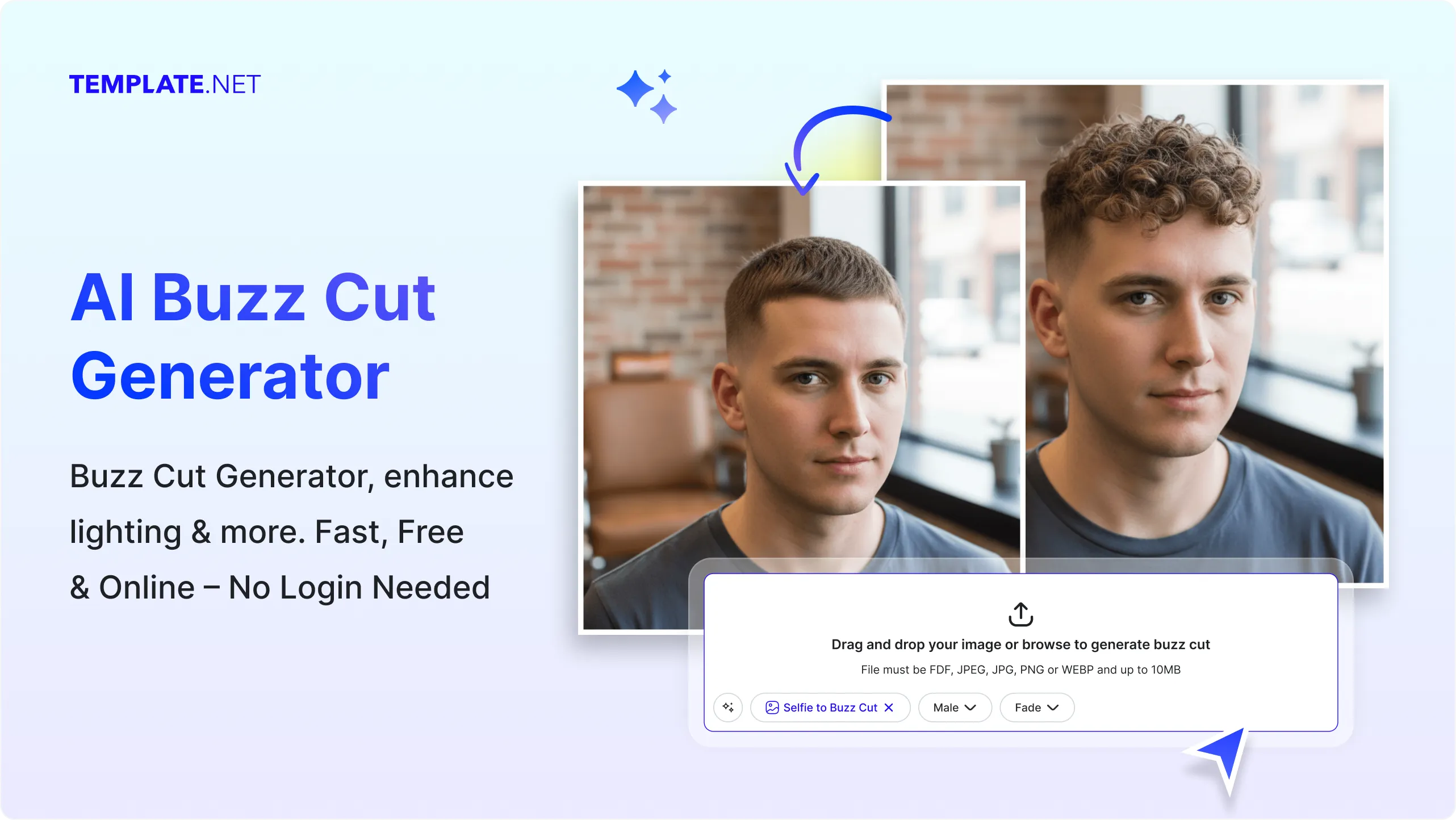 Free AI Buzz Cut Generator, Create Custom Haircut Designs Online